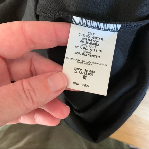 NWT Lush Black & Leopard Print Bodycon Dress M - Picture 5 of 7